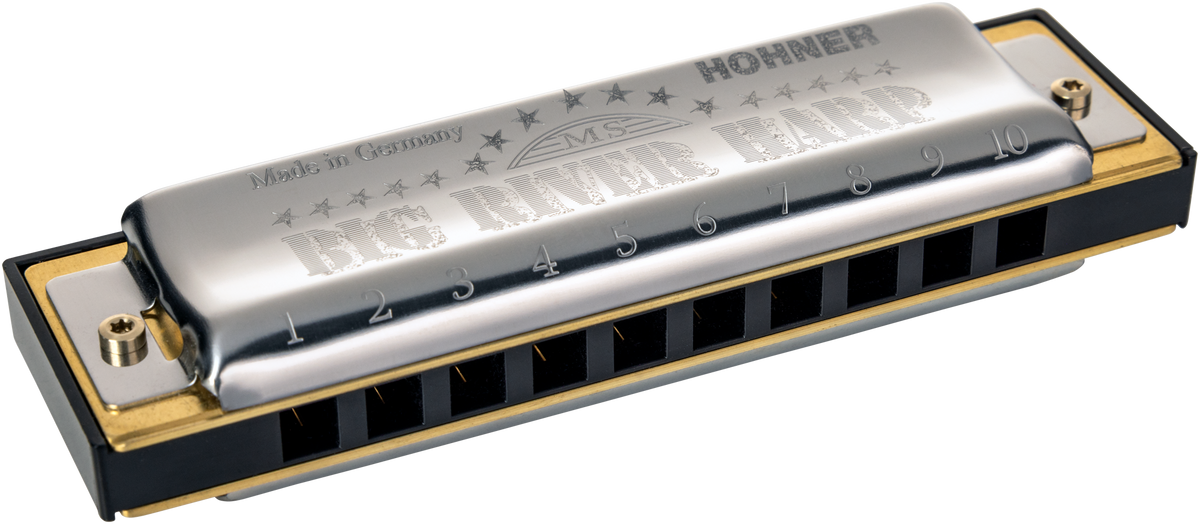 Hohner HOM590046P Mondharmonica, Big River Harp MS, Eb