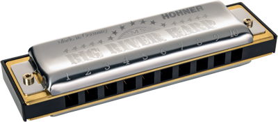 Hohner HOM590126P Mondharmonica, Big River Harp MS, H