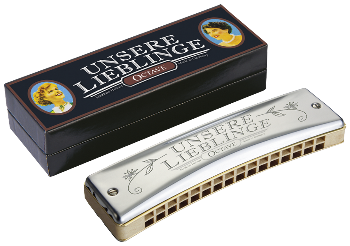 Hohner HOM619508 Mondharmonica, Unsere Lieblinge 32, G