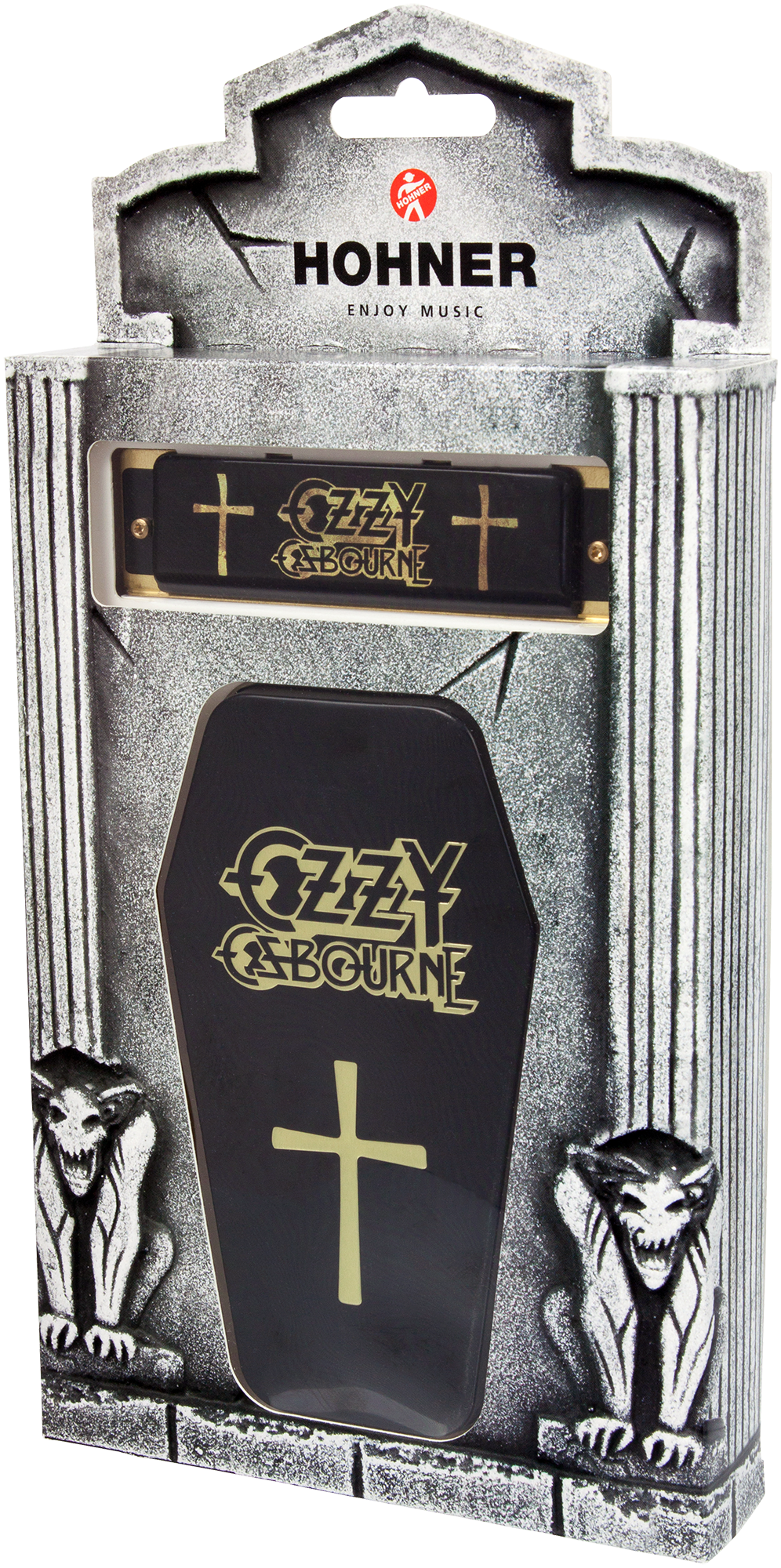 Hohner HOM666 Mondharmonica, Ozzy Osbourne Signature, C