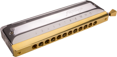 Hohner HOM754401 Mondharmonica, Amadeus 48, C
