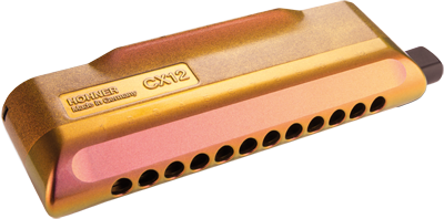 Hohner HOM754601 Mondharmonica, CX-12 Jazz, C
