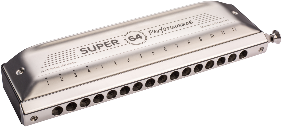 Hohner HOM758501 Mondharmonica, Super 64 Performance, C