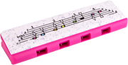 Hohner HOM91313RP Mondharmonica, Speedy, roze, navulverpakking 10 stuks