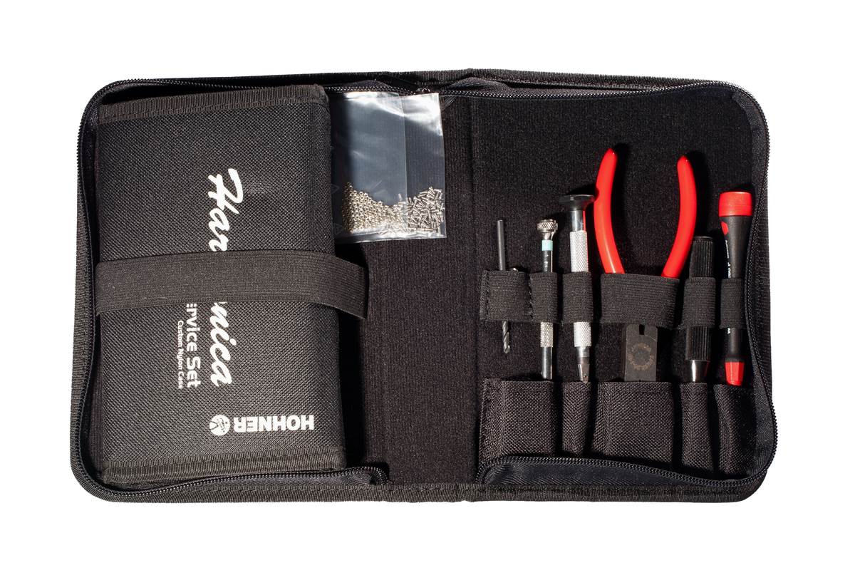 Hohner HOMZ99832 Gereedschapsset, Ateliertoolkit, voor mondharmonica’s