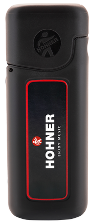 Hohner HOTM90558 Snapcase, neutral, zwart mit HOHNER-Logo opdruk