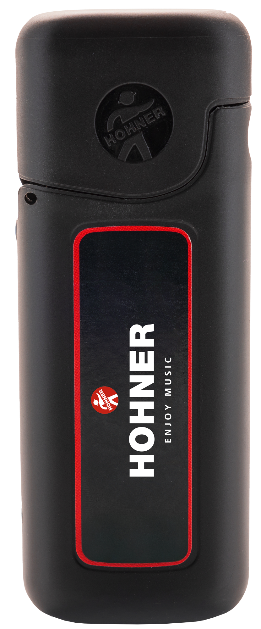 Hohner HOTM90558 Snapcase, neutral, zwart mit HOHNER-Logo opdruk