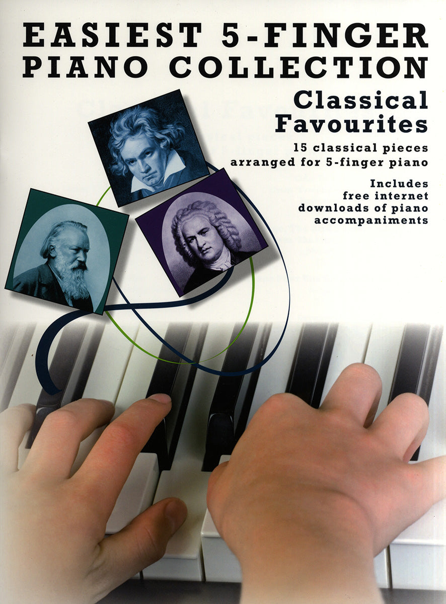 Easiest 5-Finger Piano Collection: Classical favor afbeelding 2
