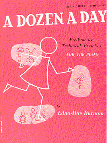 Burnam: A Dozen a Day Book 3: Transitional (Piano) afbeelding 2