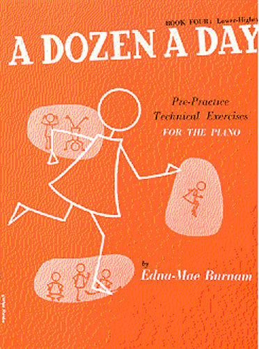 Burnam: A Dozen a Day Book 4: Lower Higher (Piano) afbeelding 2