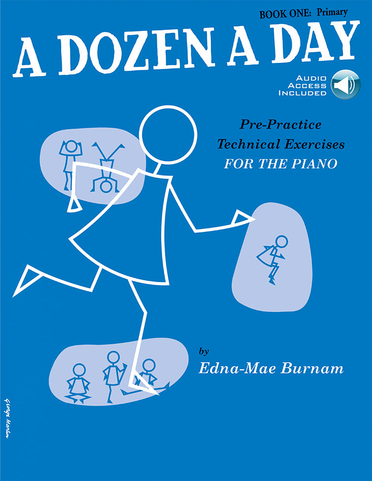 Burnam: A Dozen a Day Book 1: Primary + Audio (Piano) afbeelding 2