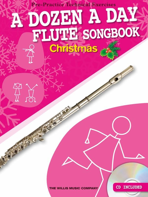 Burnam: A Dozen A Day Flute Songbook: Christmas (fluit)