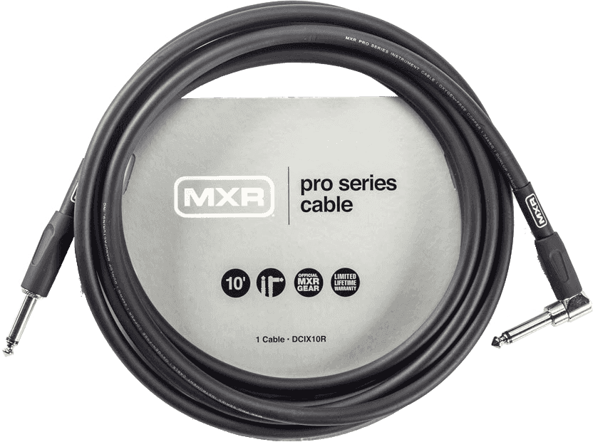 MXR DCIX10R Right-Angle Pro Series Jack 3m