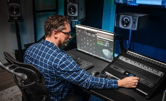 Audient - AUORIA - Audio Interface and Monitor Controller From Stereo Up to 9.1.6 Immersive Setups