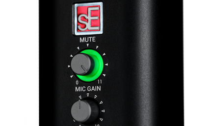 sE Electronics - QRNEOM - USB 24b/192kHz studio condensor microfoon for Mac, Windows, iOS en Android,