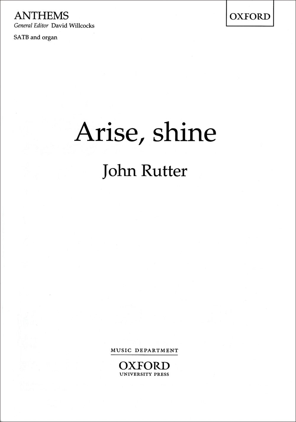 Arise, Shine