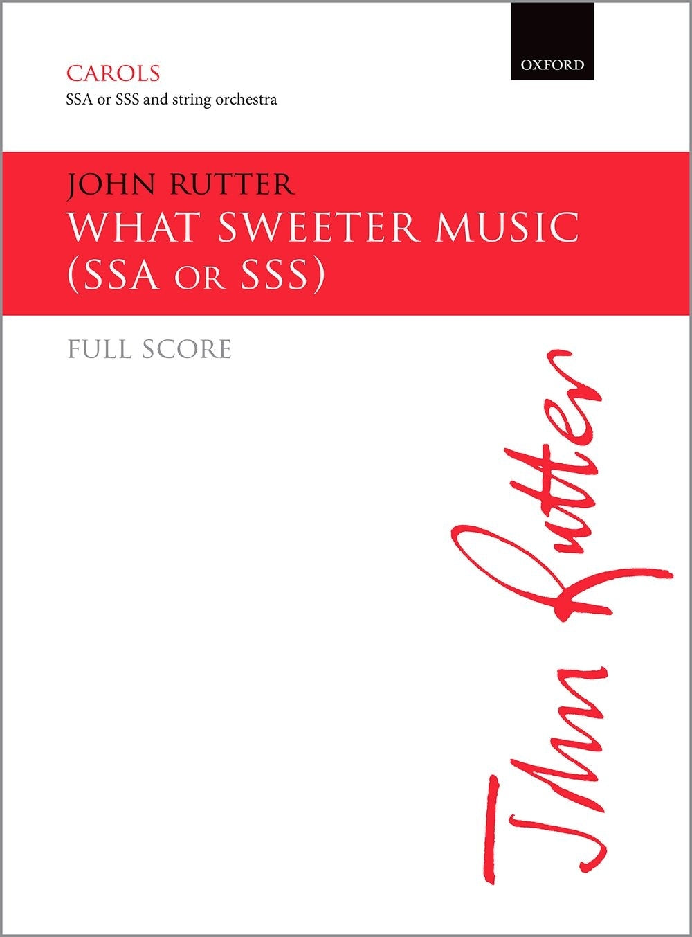 What Sweeter Music