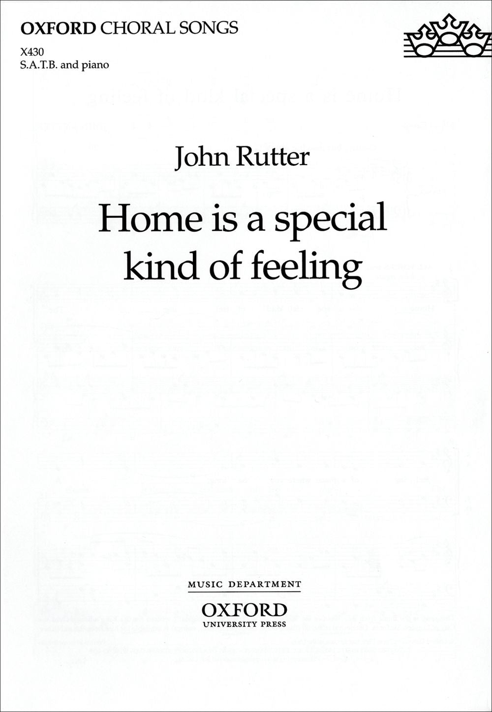 Home Is A Special Kind Of Feeling