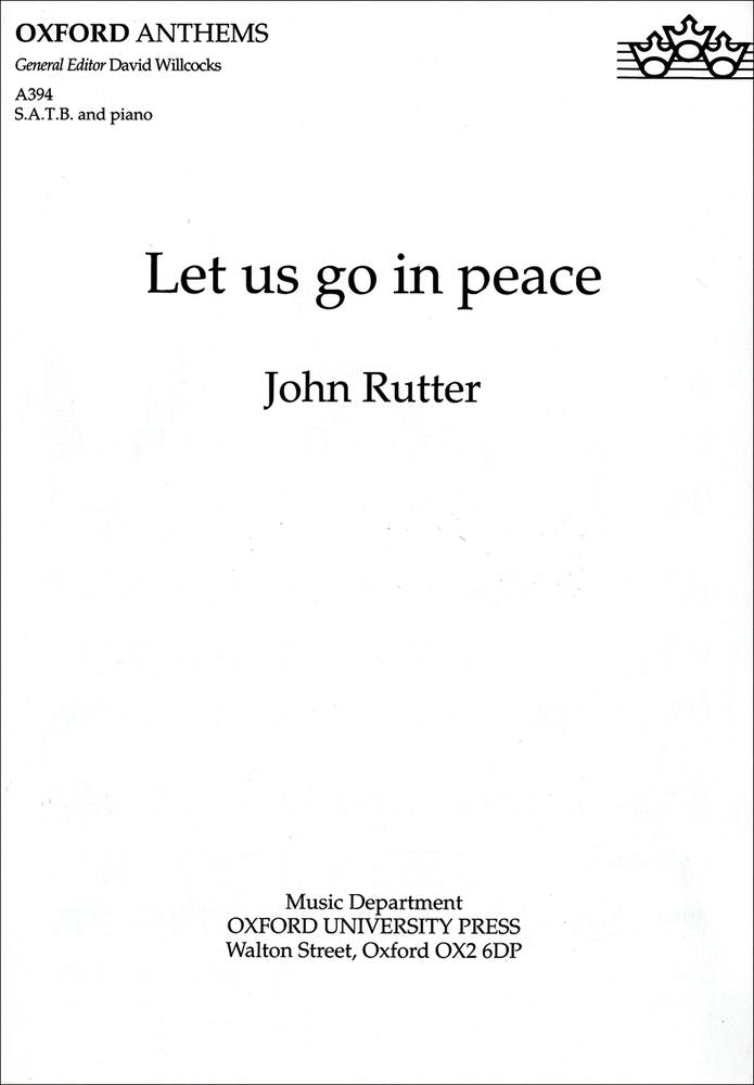 Let Us Go In Peace