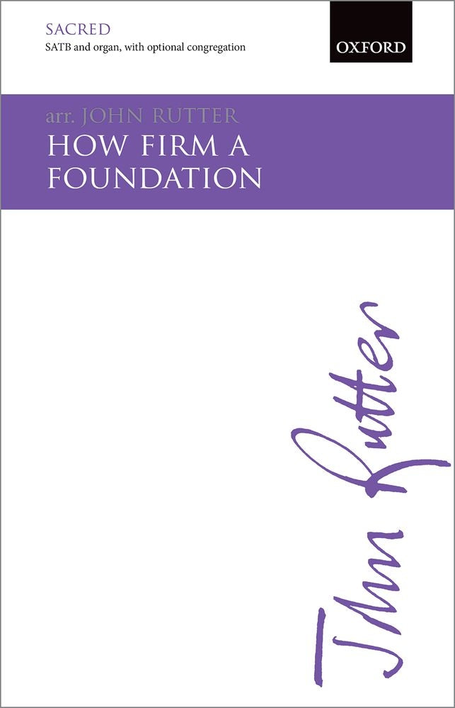 How Firm A Foundation