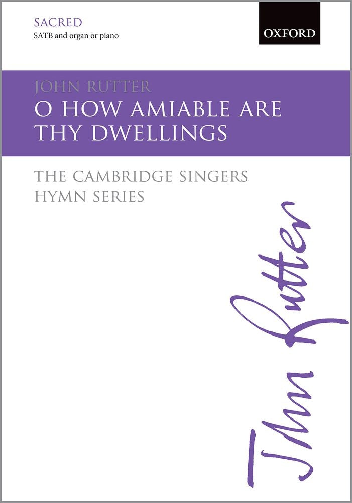 O How Amiable Are Thy Dwellings
