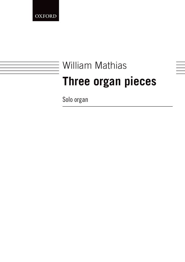 Mathias: Three Organ Pieces afbeelding 2