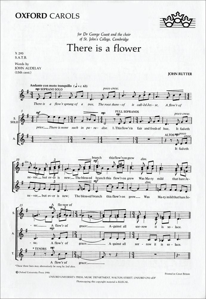 There Is A Flower