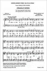 Cradle Song