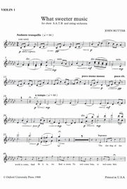 What Sweeter Music