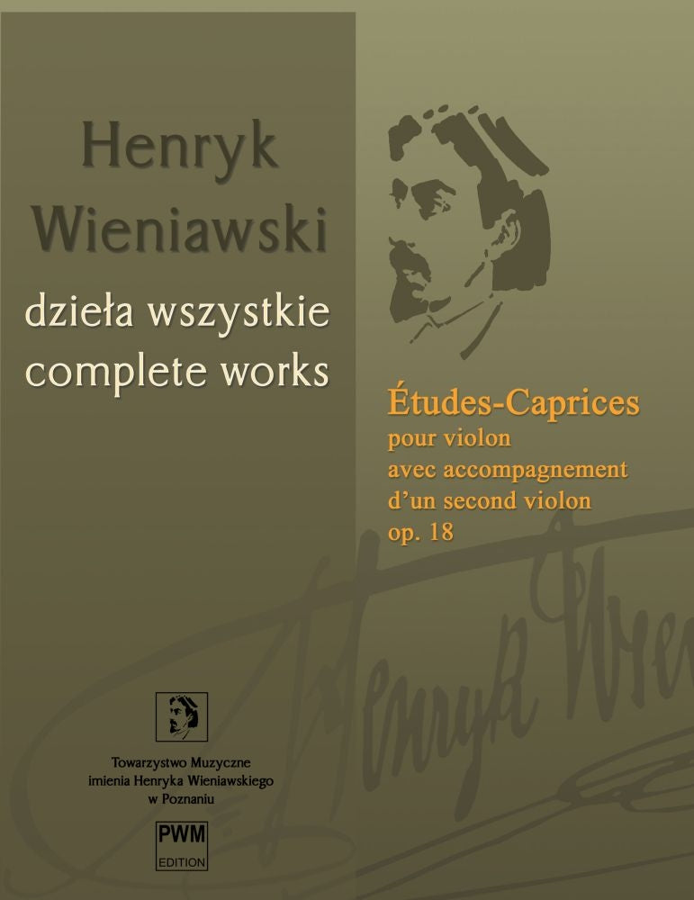Wieniawski: Etudes Caprices (Viool)