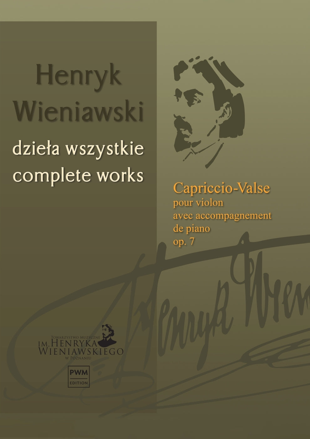 Wieniawski: Capriccio-Valse, op. 7 (Viool en Piano)