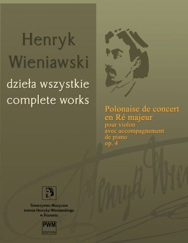 Wieniawski: Polonaise De Concert (Viool en Piano)