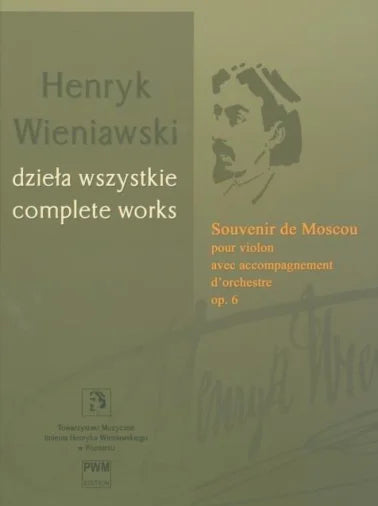 Wieniawski: Souvenir De Moscou Op 6 (Orkest en Viool)