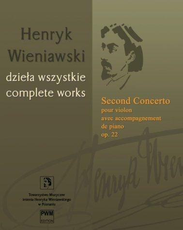 Wieniawski: Second Concerto Op. 22 Volume 2 (Viool en Piano)