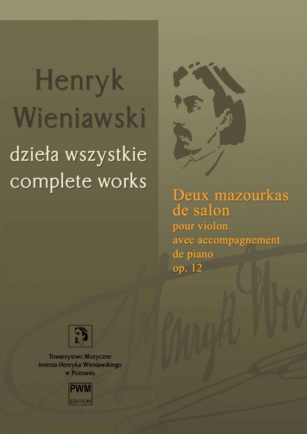 Wieniawski: Deux mazurkas de salon, op. 12 (Viool en Piano)