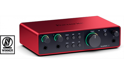 Focusrite – RFO SCARLETT4-2I2 – Audio Interface