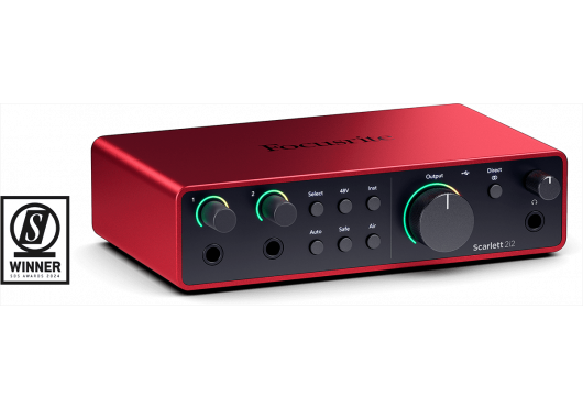 Focusrite – RFO SCARLETT4-2I2 – Audio Interface