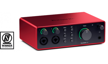 Focusrite – RFO SCARLETT4-4I4 – Audio Interface