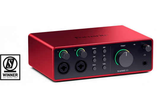Focusrite – RFO SCARLETT4-4I4 – Audio Interface