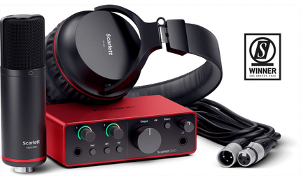 Focusrite – RFO SCARLETT4-SOLO-STUDIO – Studio Bundle
