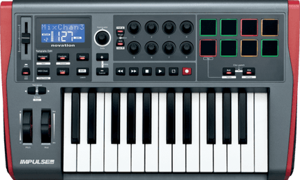 Novation – RNO IMPULSE-25 – Midicontroller