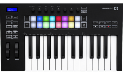 Novation – RNO LAUNCHKEY-25-MK3 – Midicontroller