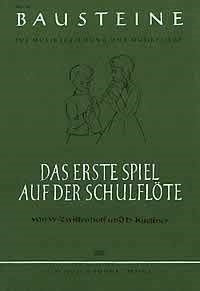 Erste Spiel Auf Der Schulflote