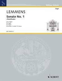 Lemmens: Sonate No. 1 Pontificale d-Moll (Orgel) afbeelding 2
