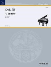 Emil von Sauer: Sonate Nr. 1 D-Dur D-Dur (Piano)