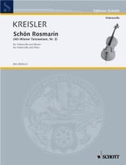 Fritz Kreisler: Schön Rosmarin Nr. 12 (Cello en piano)