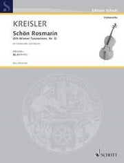 Fritz Kreisler: Schön Rosmarin Nr. 12 (Cello en piano)