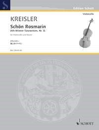Fritz Kreisler: Schön Rosmarin Nr. 12 (Cello en piano)