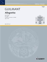 Guilmant: Allegretto in b-Moll b-Moll op. 19 Nr. 11 (Orgel)