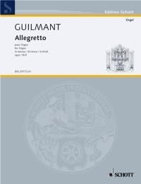 Guilmant: Allegretto in b-Moll b-Moll op. 19 Nr. 11 (Orgel) afbeelding 2